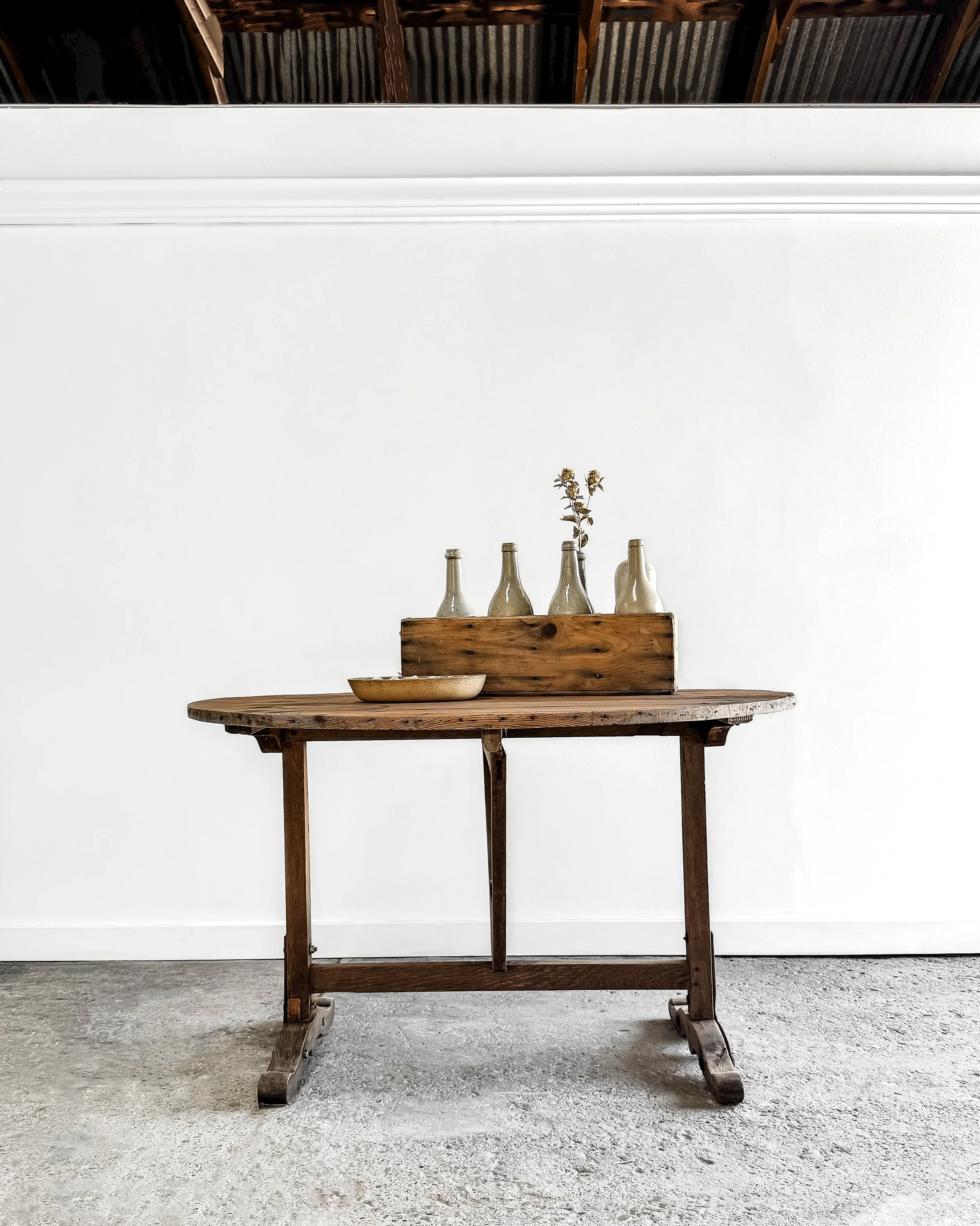 19th Century French Wine Tasting Table — East End Salvage